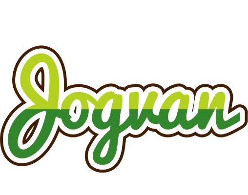 Jogvan golfing logo