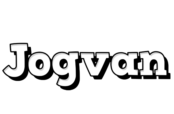 Jogvan snowing logo