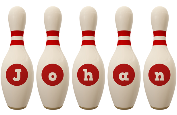 Johan bowling-pin logo