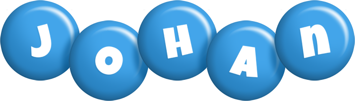 Johan candy-blue logo