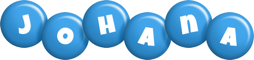 Johana candy-blue logo