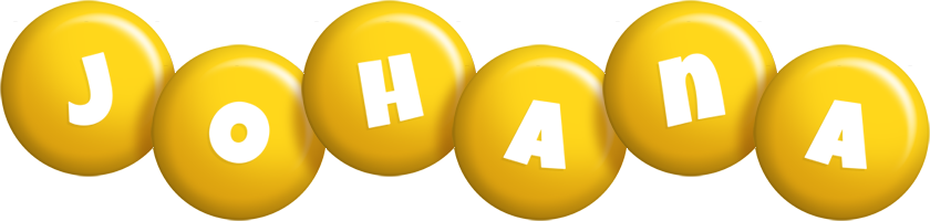 Johana candy-yellow logo