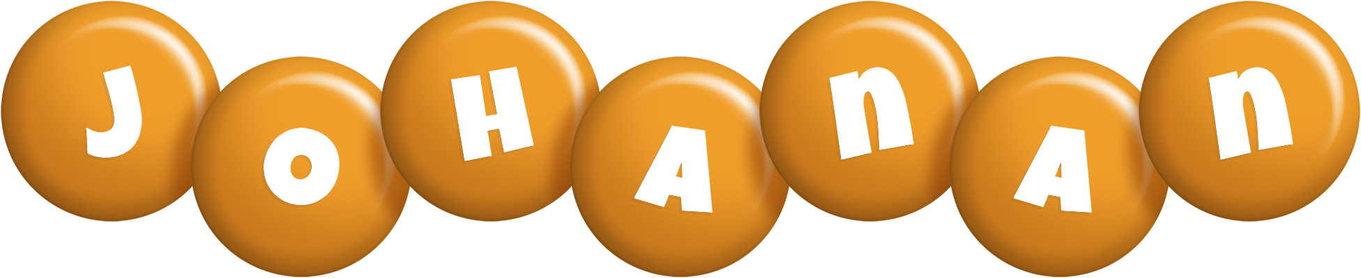 Johanan candy-orange logo