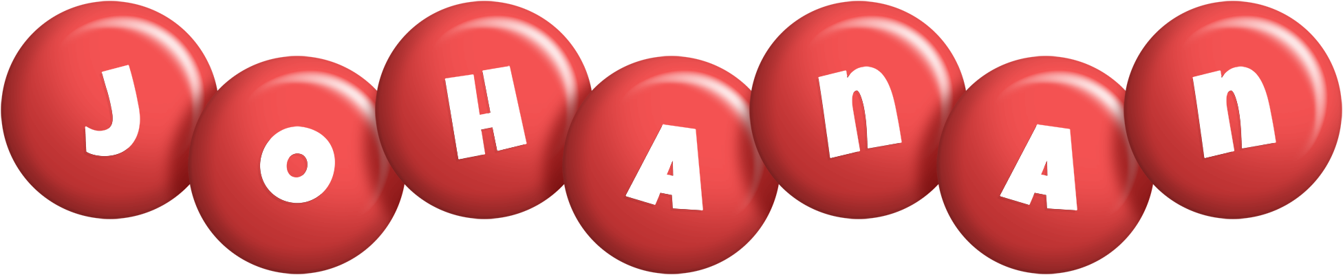 Johanan candy-red logo