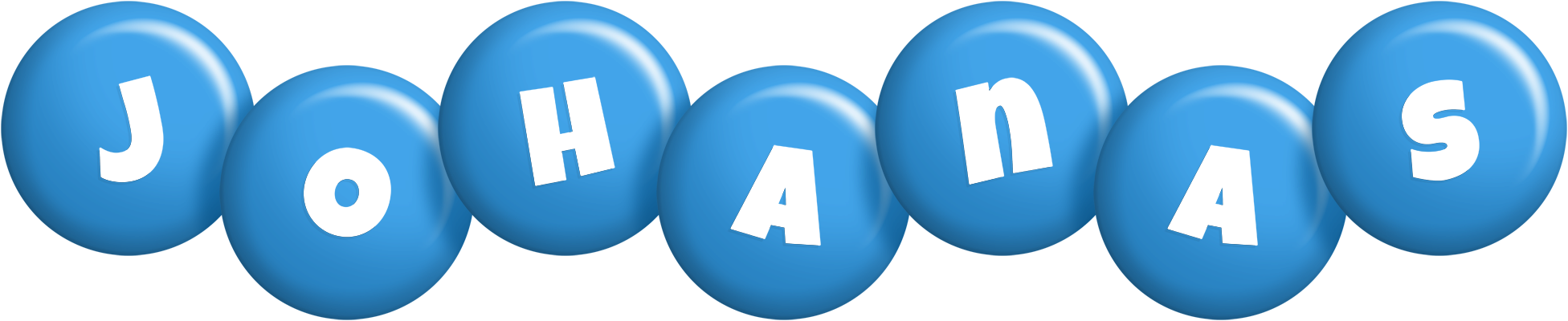 Johanas candy-blue logo