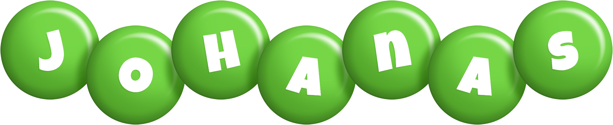 Johanas candy-green logo
