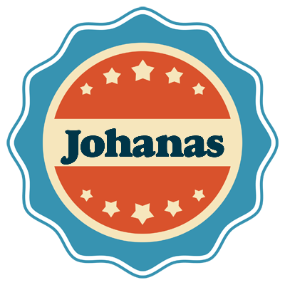 Johanas labels logo