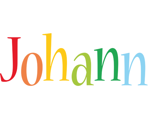 Johann birthday logo