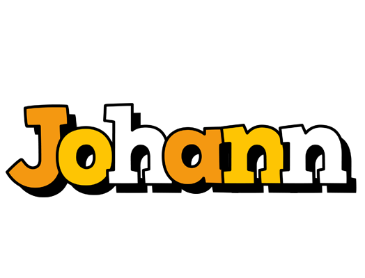 Johann cartoon logo
