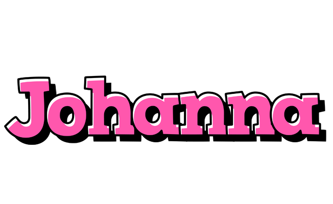 Johanna girlish logo