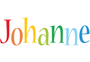 Johanne birthday logo