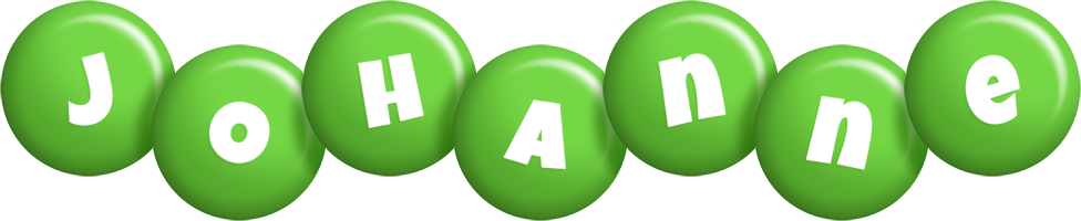 Johanne candy-green logo