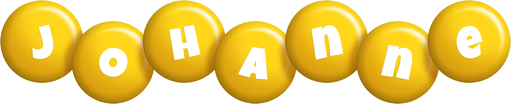 Johanne candy-yellow logo