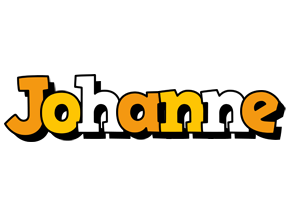 Johanne cartoon logo