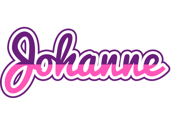 Johanne cheerful logo