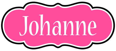 Johanne invitation logo