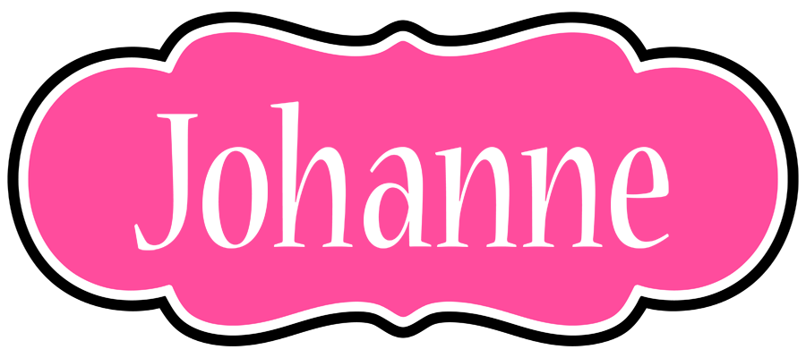 Johanne invitation logo