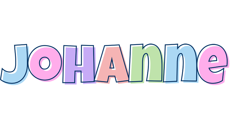 Johanne pastel logo