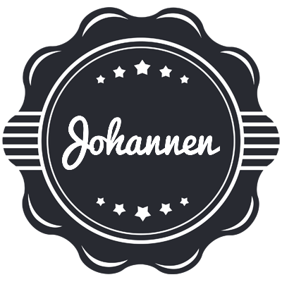 Johannen badge logo
