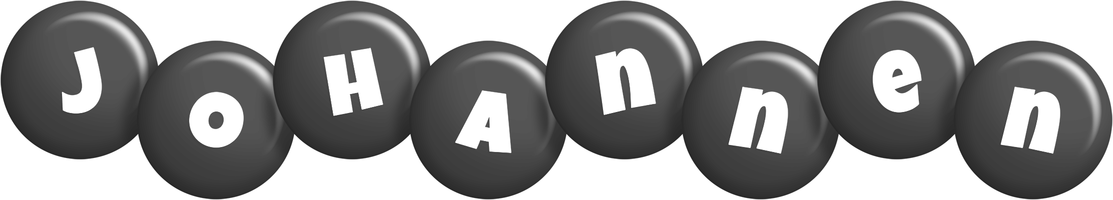 Johannen candy-black logo