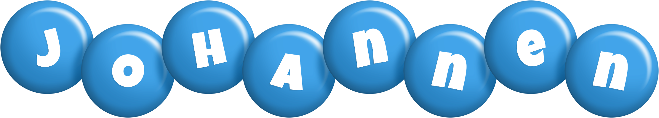 Johannen candy-blue logo