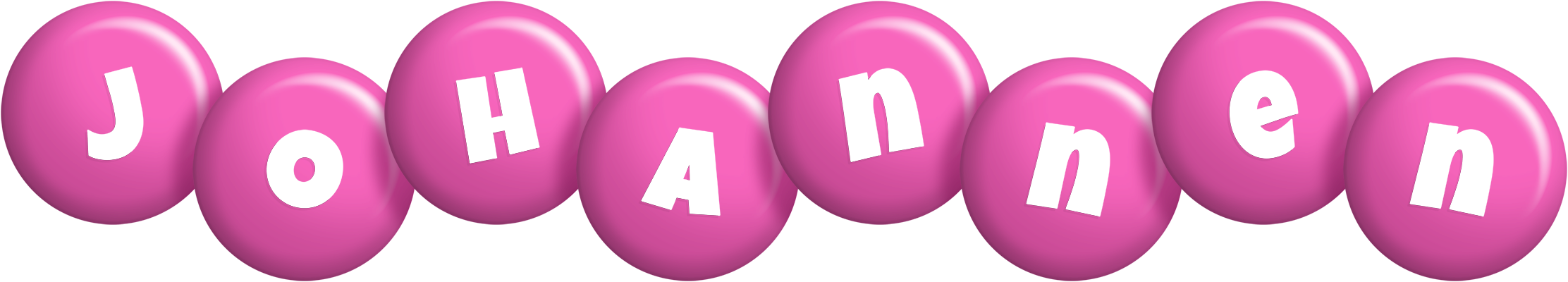 Johannen candy-pink logo