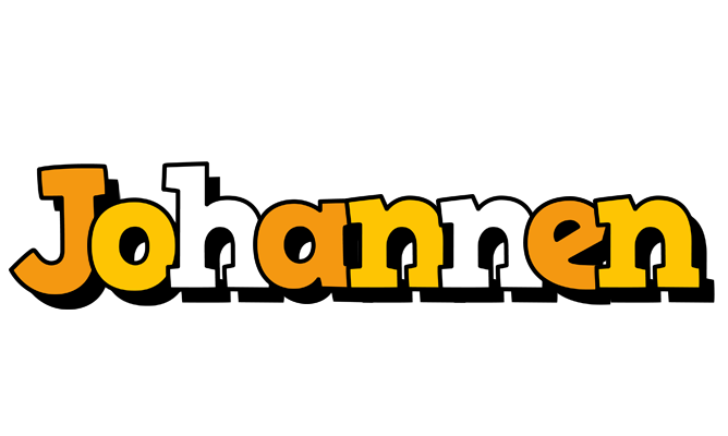 Johannen cartoon logo