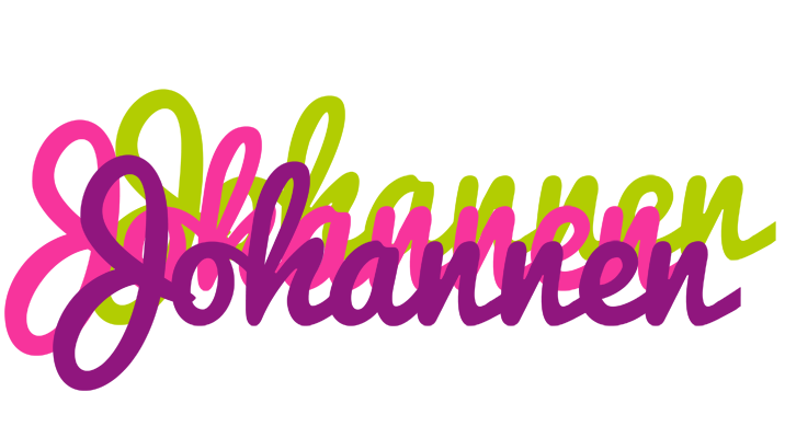Johannen flowers logo