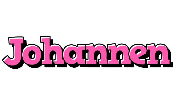 Johannen girlish logo