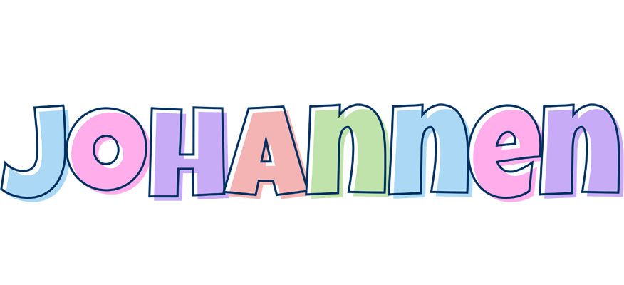 Johannen pastel logo
