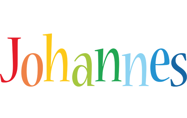 Johannes birthday logo