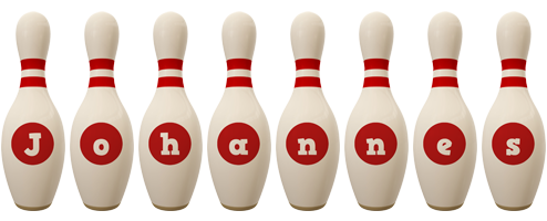 Johannes bowling-pin logo