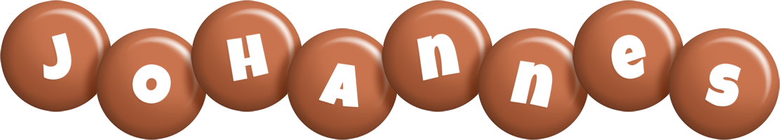 Johannes candy-brown logo