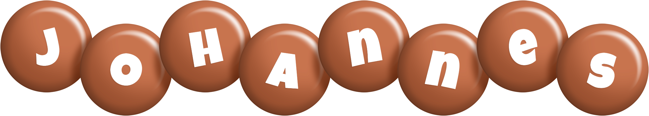 Johannes candy-brown logo