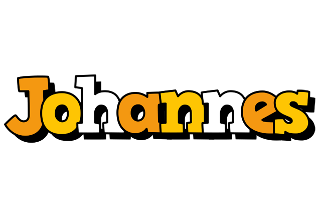 Johannes cartoon logo