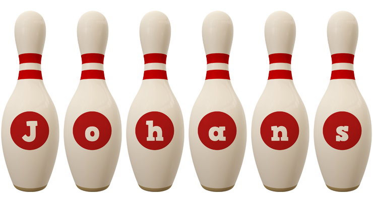 Johans bowling-pin logo