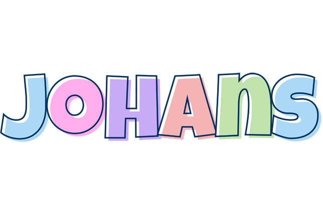 Johans pastel logo