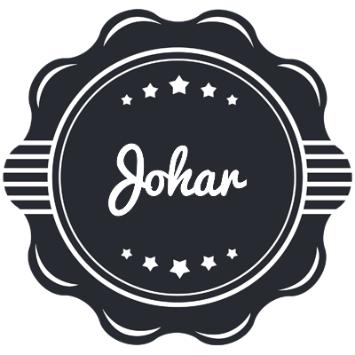Johar badge logo