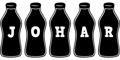Johar bottle logo