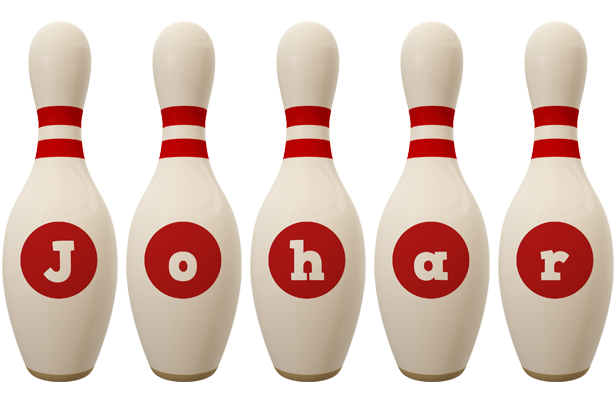Johar bowling-pin logo