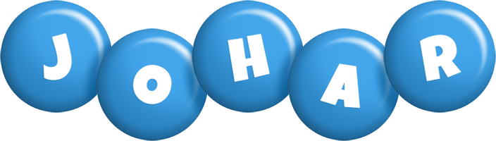 Johar candy-blue logo