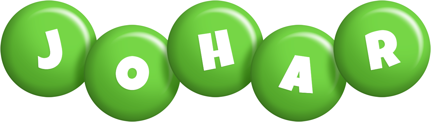Johar candy-green logo