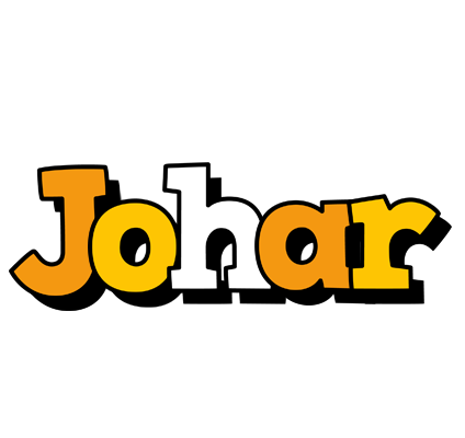 Johar cartoon logo