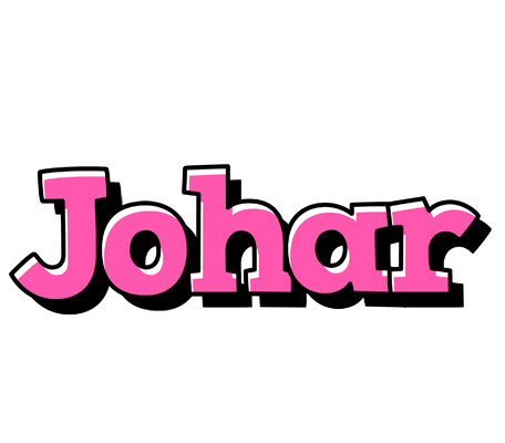 Johar girlish logo