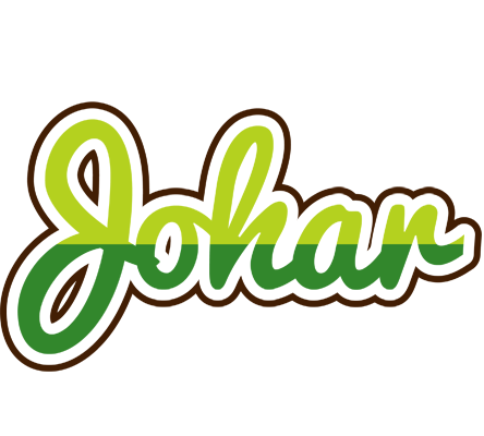 Johar golfing logo