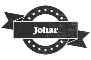 Johar grunge logo