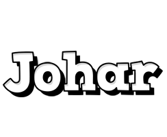 Johar snowing logo