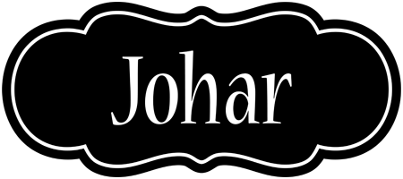 Johar welcome logo