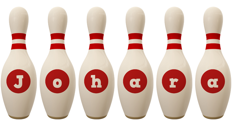 Johara bowling-pin logo