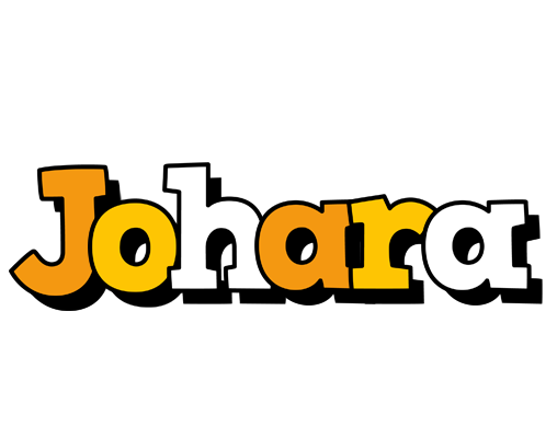 Johara cartoon logo